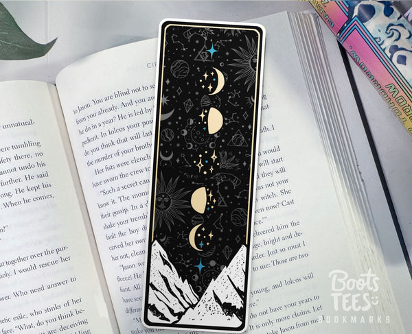 ACOTAR Bookmark Set, Moon Phases Single Bookmark by BootsTees