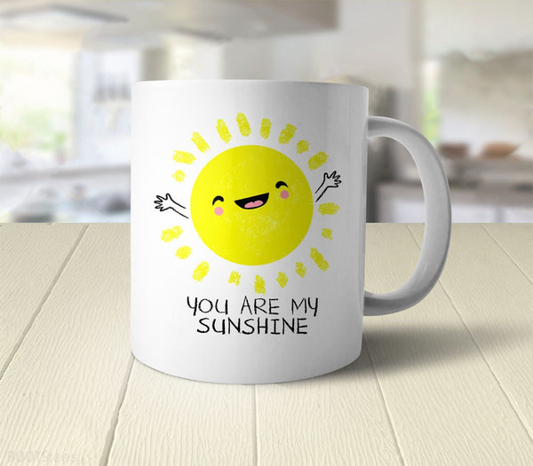 Cute Coffee Cup: You Are My Sunshine Mug | cute gift for girlfriend, 11 by BootsTees