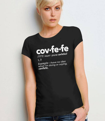 Covfefe Shirt | covfefe tshirt, Black Unisex S by BootsTees