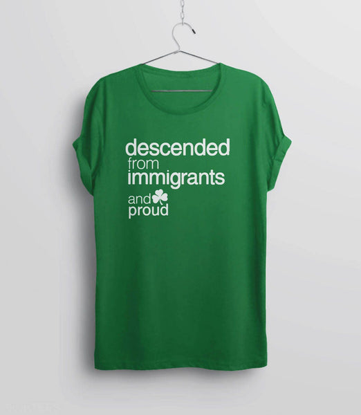Irish Pride Shirt | St Patricks Day tshirt, Kelly Green Unisex XS by BootsTees