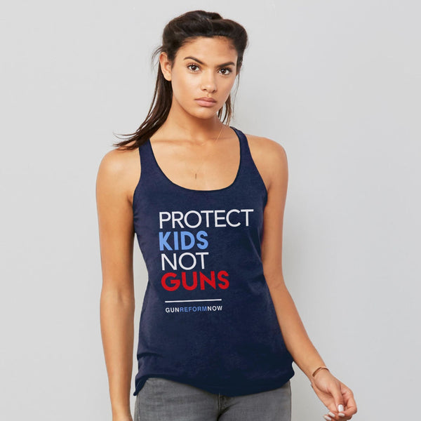Gun Control Tank Top, Black Womens Racerback S by BootsTees