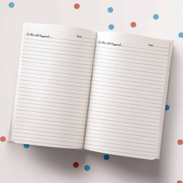 Sarcastic Gift Journal | Funny Cathartic Writing Notebook Gag Gift with Lined Pages and Sarcasm Quotes, by BootsTees