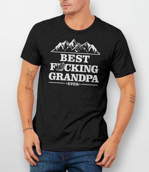 Funny Grandpa Shirt | funny grandpa gift for grandfather tshirt, Black Unisex S by BootsTees