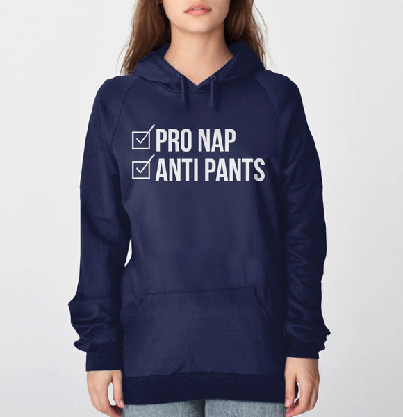 Funny Saying Sweater with Quote, Navy Blue Crew Sweatshirt S by BootsTees