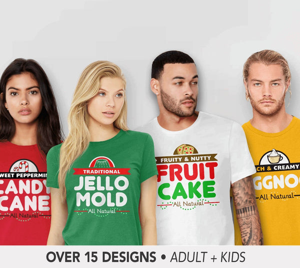 Matching Christmas Shirts | Family Christmas Outfit, Apple Pie (Red) Unisex XS by BootsTees