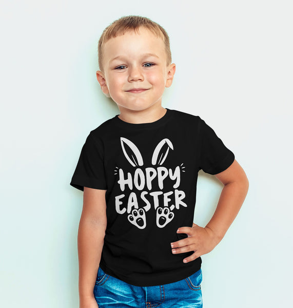 Cute Easter Shirt for Girl or Boy, Black Baby Bodysuit 6M by BootsTees