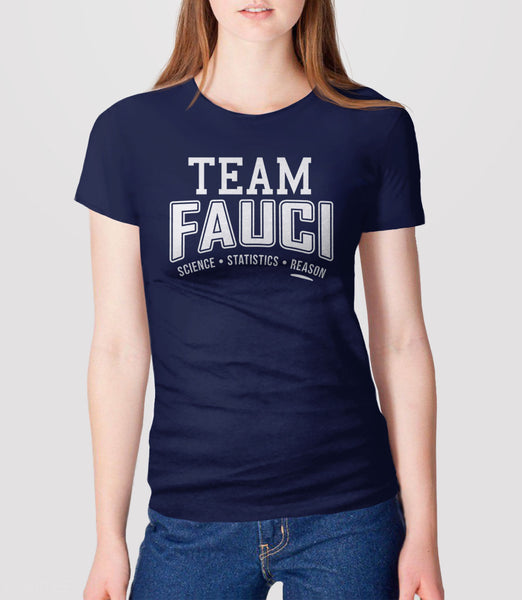 Team Fauci Shirt, Royal Blue Unisex S by BootsTees