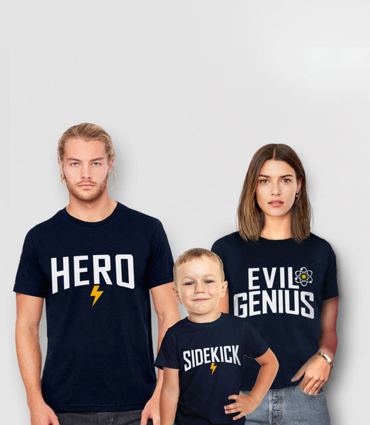 Matching Family Superhero Shirts, HERO Unisex XS by BootsTees