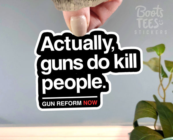 Gun Reform Sticker Pack