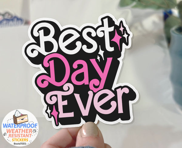 Barbie Movie Quote Sticker Set