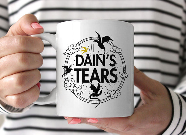 Dain's Tears Fourth Wing Mug, by BootsTees