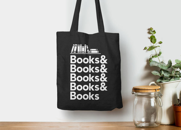 Books & Books Helvetica Tote Bag
