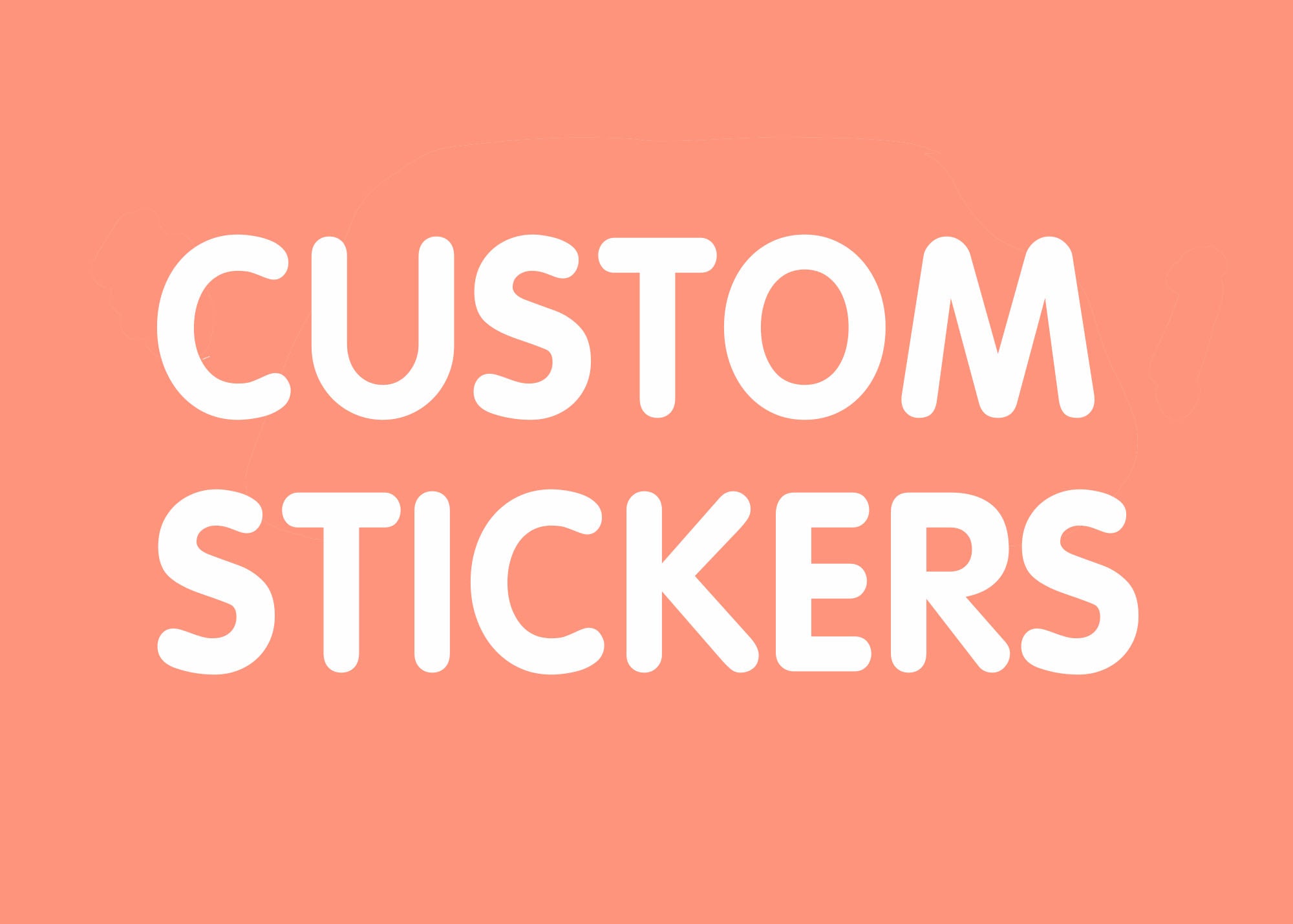 20 Custom Stickers, by BootsTees