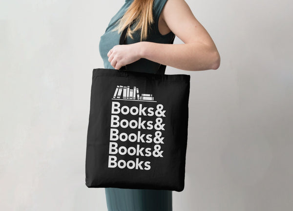 Books & Books Helvetica Tote Bag