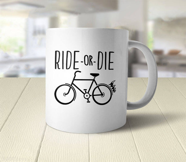 Ride or Die Cycling Mug