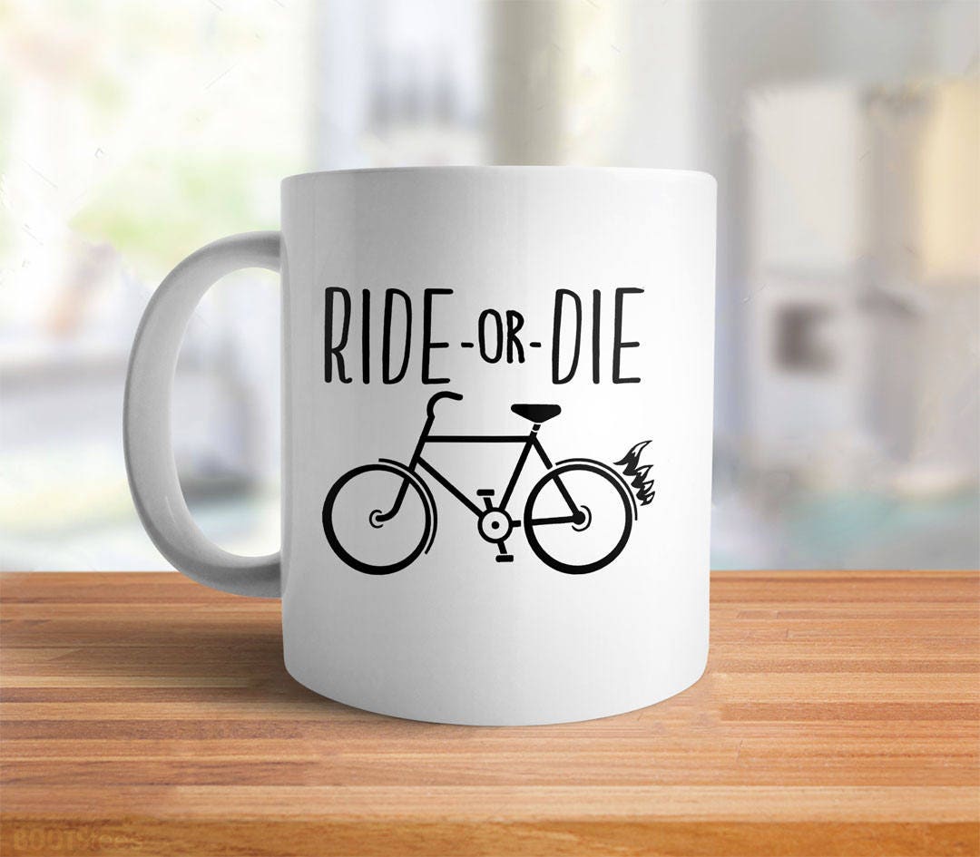 Ride or Die Cycling Mug