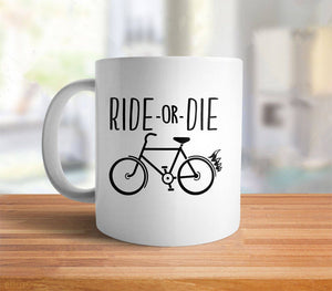 Ride or Die Cycling Mug