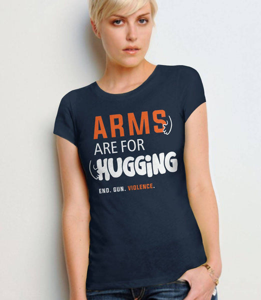 Arms are for Hugging Gun Reform T-Shirt