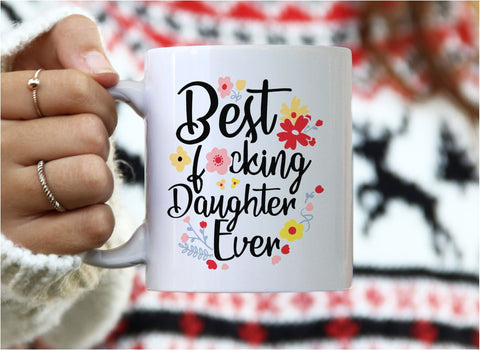 Best Daughter Ever Mug, by BootsTees