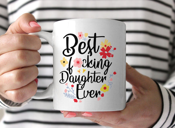 Best Daughter Ever Mug, by BootsTees