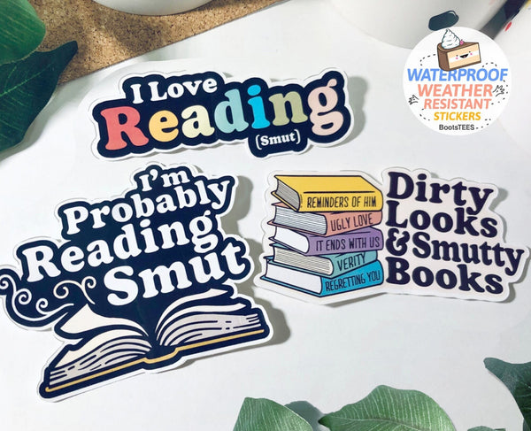 Smutty Book Sticker Set