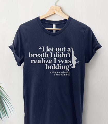 Funny Reading Shirt for Book Lover, Black Unisex S by BootsTees