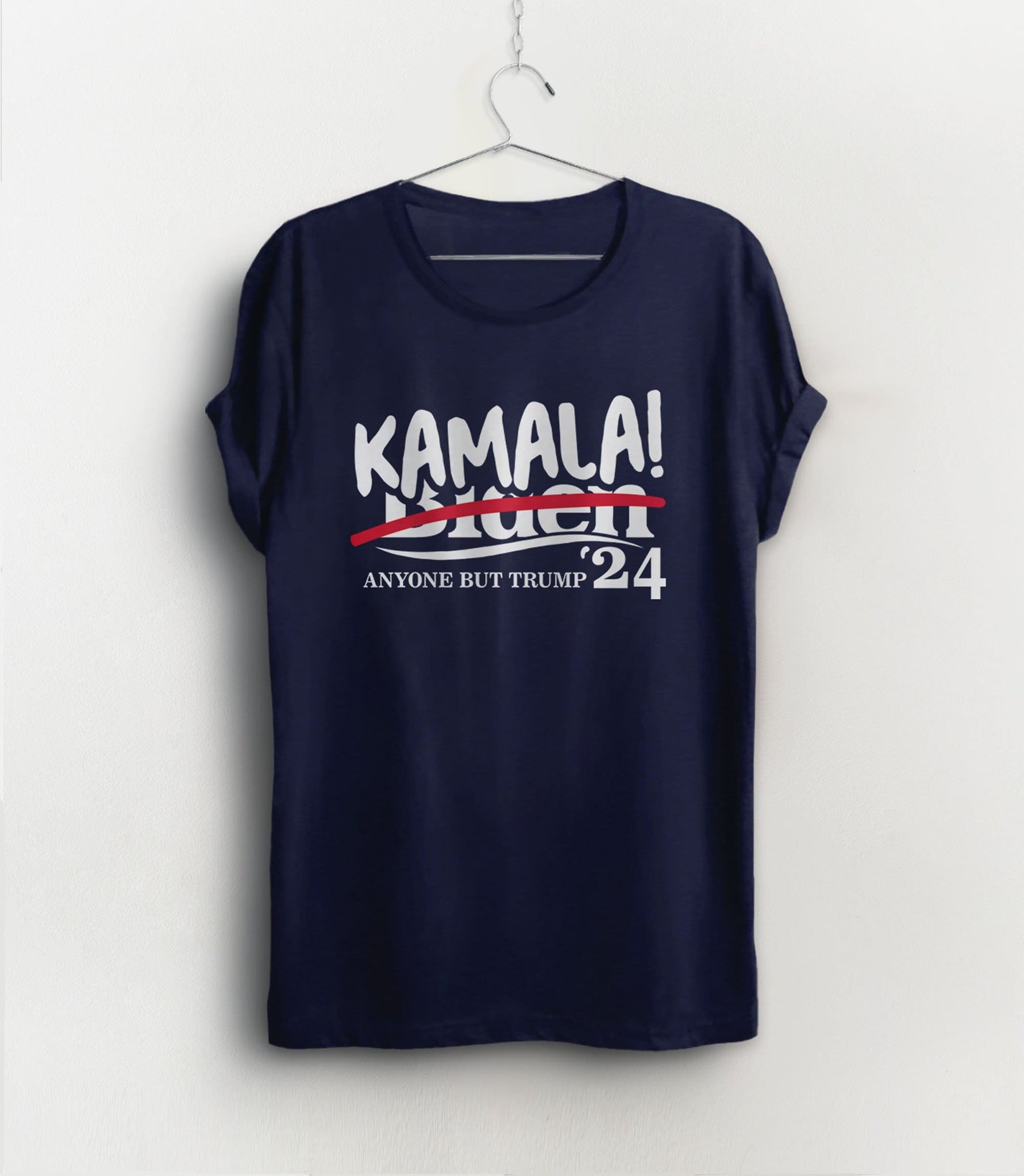 Kamala for President T-Shirt, Black Unisex S by BootsTees