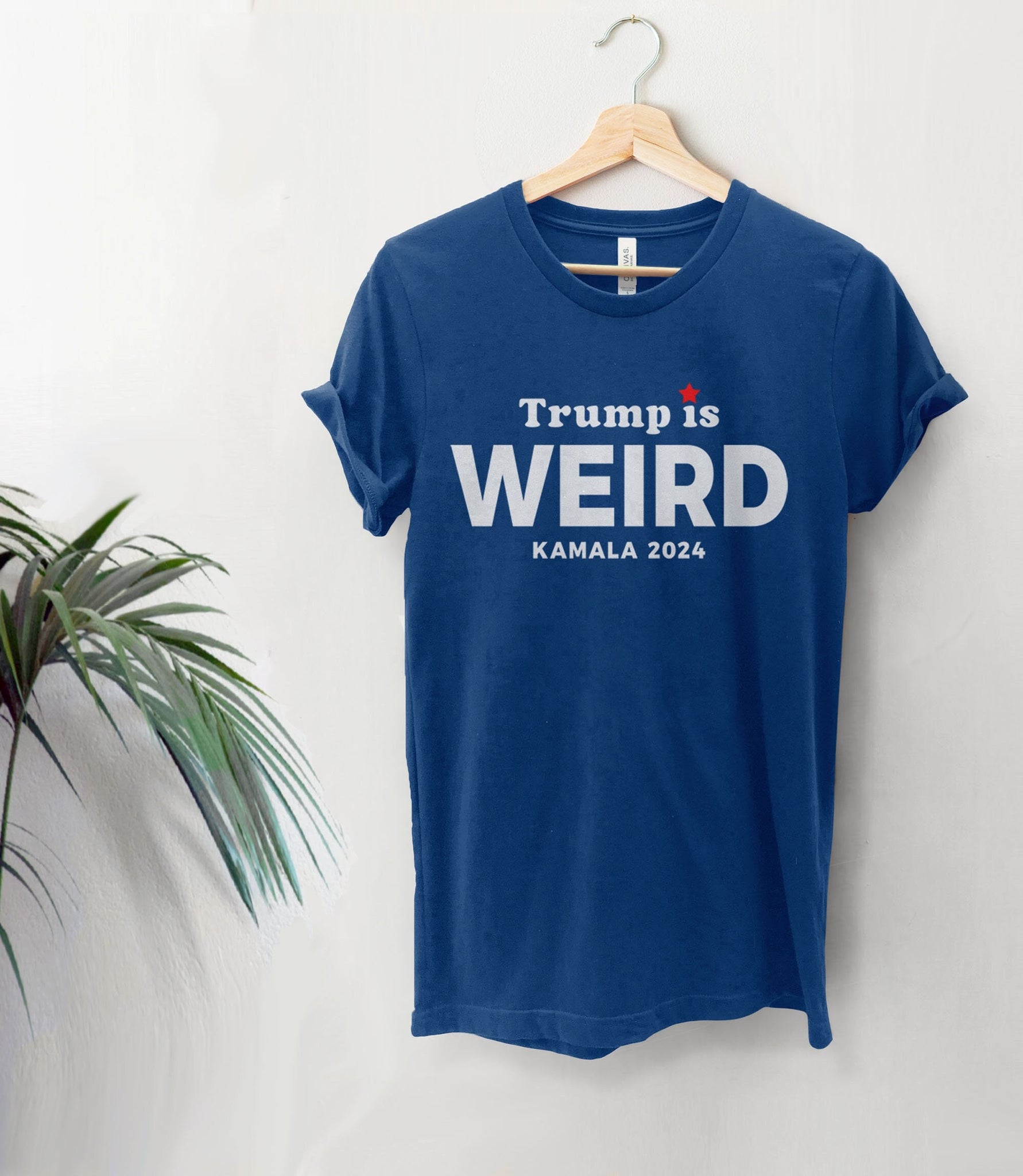 Trump is Weird Shirt, Black Unisex XS by BootsTees