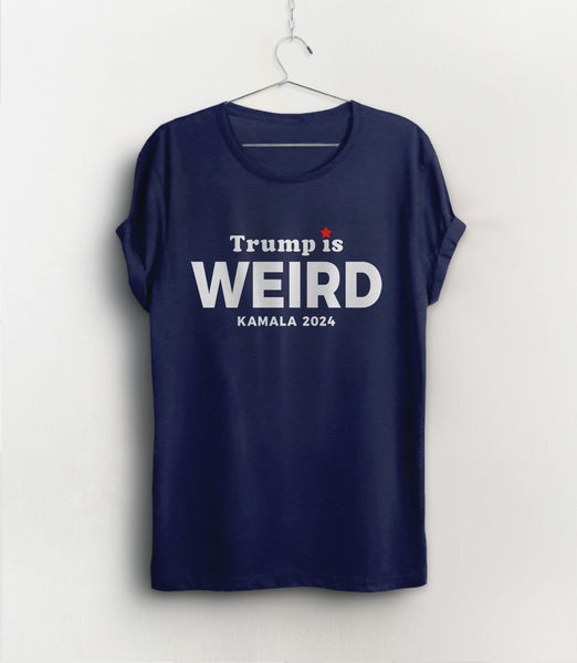 Trump is Weird Shirt, Black Unisex XS by BootsTees