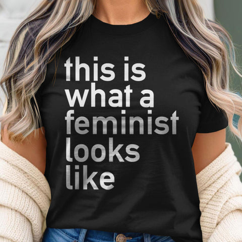 This is What a Feminist Looks Like Helvetica T-Shirt