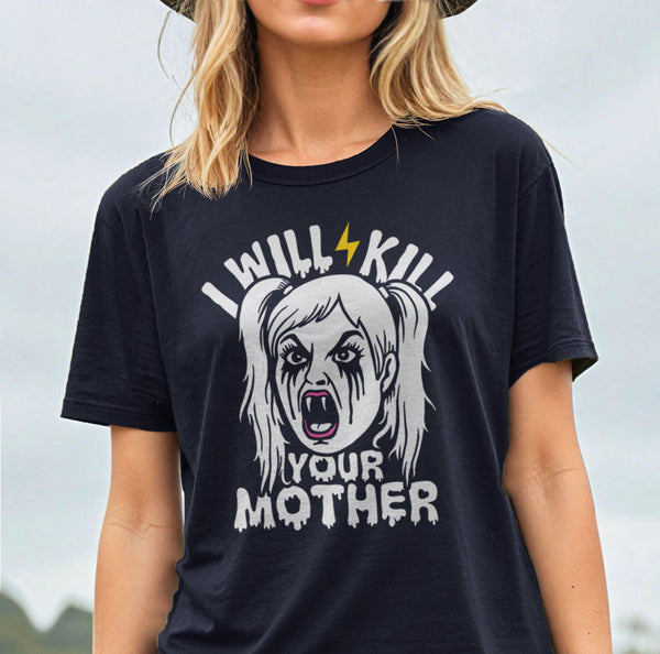 Dungeon Crawler Carl Samantha T-Shirt: IWKYM, Navy Blue Unisex XS by BootsTees