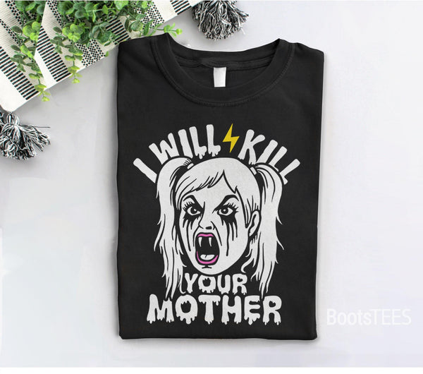 Dungeon Crawler Carl Samantha T-Shirt: IWKYM, Navy Blue Unisex XS by BootsTees