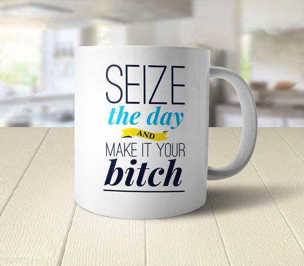 Motivational Gift for Friend Mug, White Mug by BootsTees