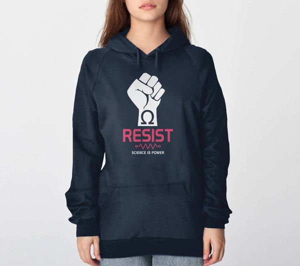 March for Science Sweatshirt: Resist Shirt | science march sweatshirt, Black Unisex Hoodie S by BootsTees