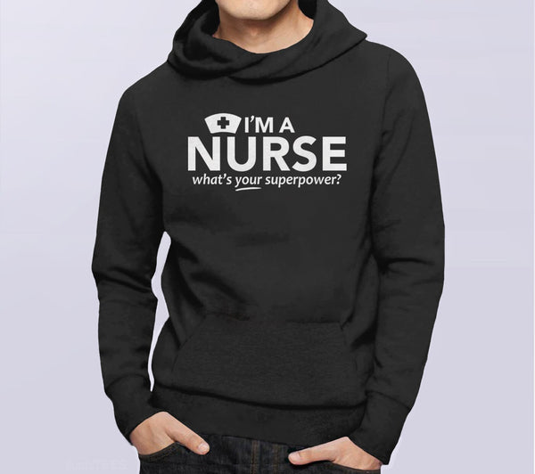 Nurse Gift | nursing student gift for nurse sweatshirt, Black Unisex Hoodie XS by BootsTees