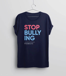 Stop Bullying Shirt, Black Unisex S by BootsTees