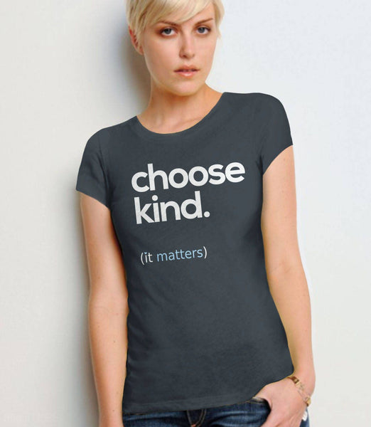 Choose Kind Shirt | kindness matters tshirt, Black Unisex XS by BootsTees