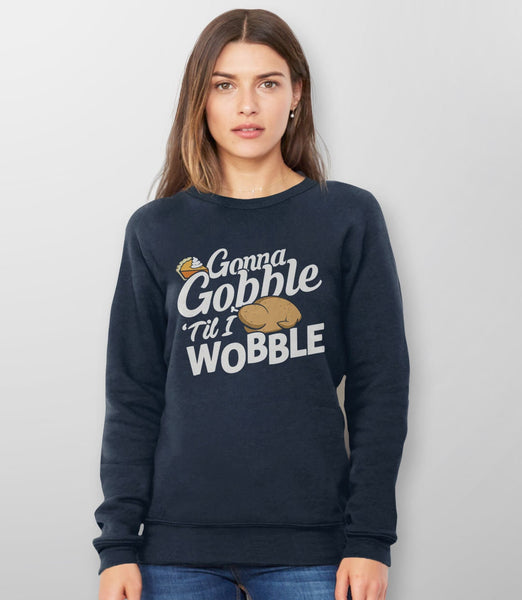 Thanksgiving Sweatshirt or Hoodie, Black Unisex Hoodie S by BootsTees