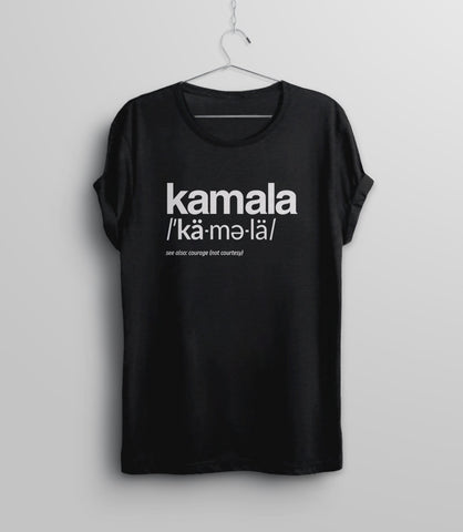 Kamala Harris Shirt | Kamala 2020 Definition T Shirt, Black Unisex S by BootsTees