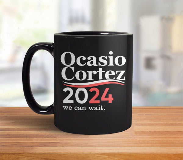 Alexandra Ocasio-Cortez 2024 Mug | Vote AOC Coffee Mug, by BootsTees