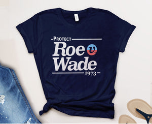 Protect Roe V Wade Shirt for Women's Rights, Black Unisex S by BootsTees