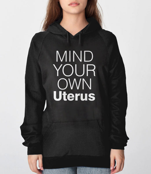Pro Choice Sweater, Black Unisex Hoodie S by BootsTees