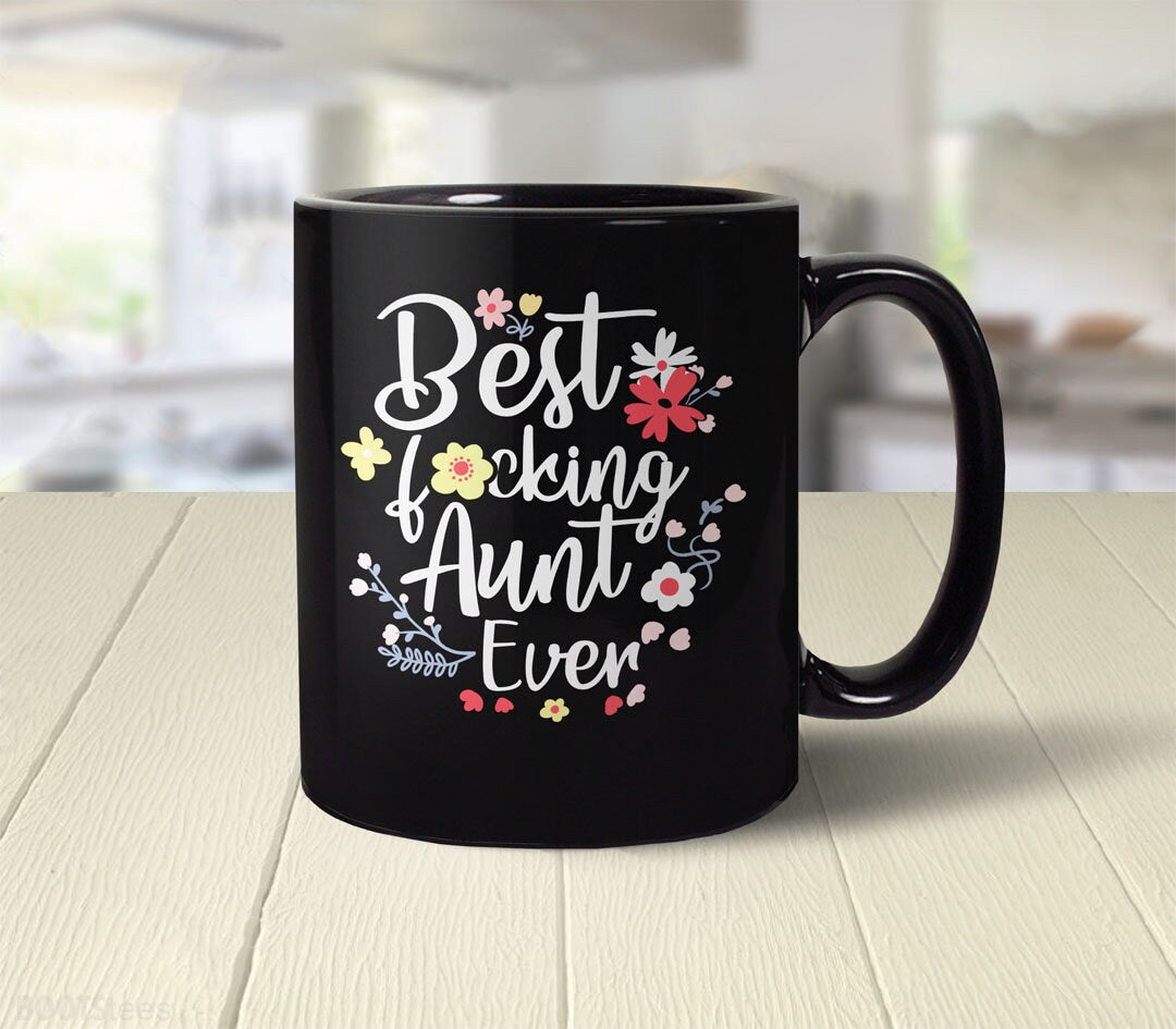 Funny Aunt Gift | Best Aunt Ever Mug, by BootsTees