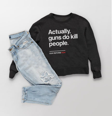 Gun Reform Sweatshirt | gun control sweater, Black Unisex Hoodie S by BootsTees