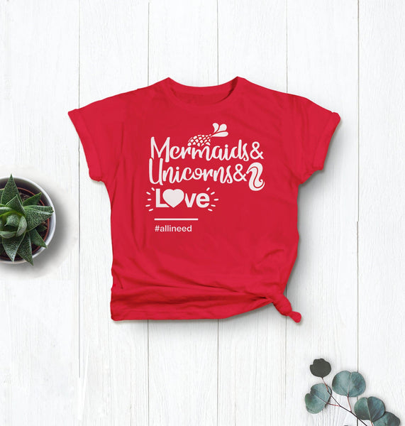 Valentines Day Shirt Toddler Girl | Valentine Shirt for Girls, Red Short Sleeve Toddler 2T by BootsTees