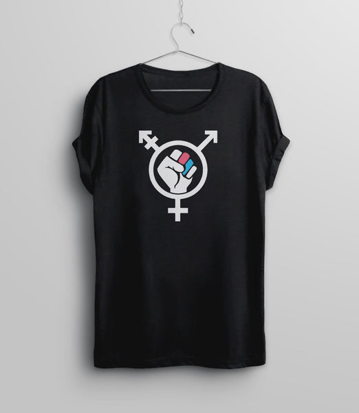Transgender Clothing, Black Unisex S by BootsTees