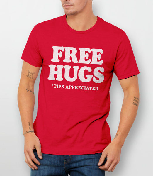 Funny Valentine Shirt for adults, Red Unisex XS by BootsTees