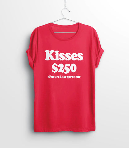 Funny Women's Shirt for Valentine's Day tee, Red Unisex XS by BootsTees