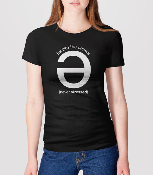 Schwa Tshirt | Funny English teacher shirt with saying, Black Unisex XS by BootsTees