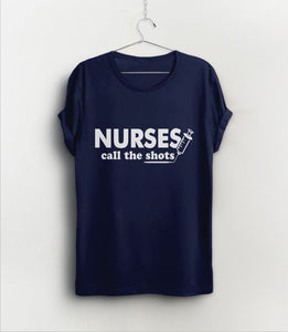 Funny Nurse Shirt for Men or Women, Black Unisex S by BootsTees